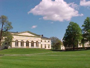 Drottningholms Slottsteater: The foyer designed by Desprez (photo Acadmie Desprez)