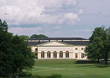 Drottningholms Slottsteater, view over the Desprez Foyer - photo Académie Desprez