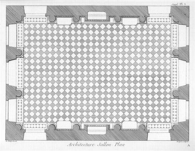 Desprez' engraving after De Wailly for L'Encyclopédie - private collection